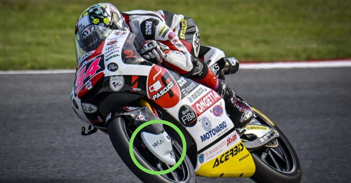 Copri dischi dei freni anteriori progettato da Nika per la Scuderia SIC58
