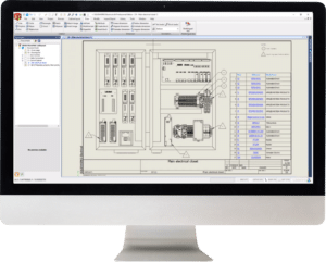 Schermo SOLIDWORKS Electrical Nuovamacut