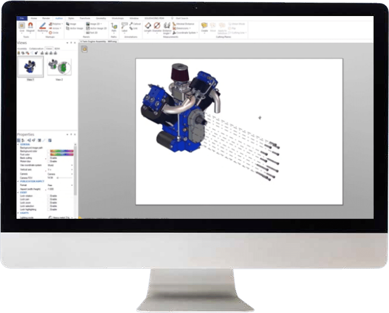 SolidWorks Composer software Nuovamacut