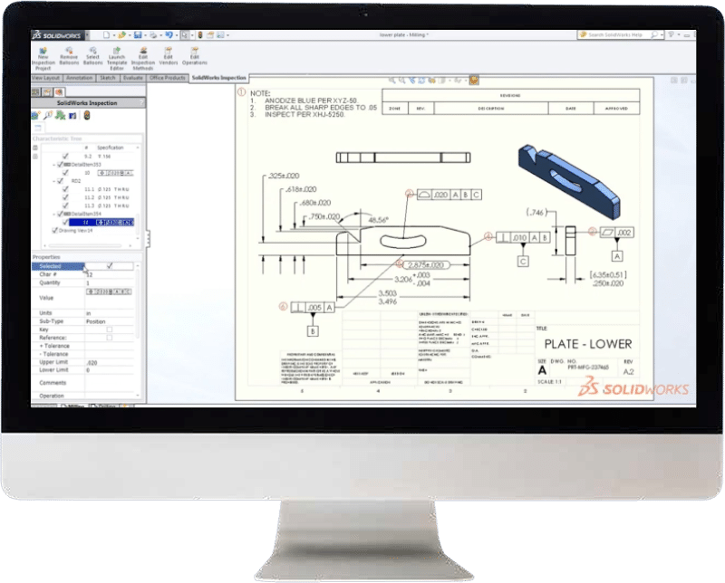 SolidWorks MDB software Nuovamacut