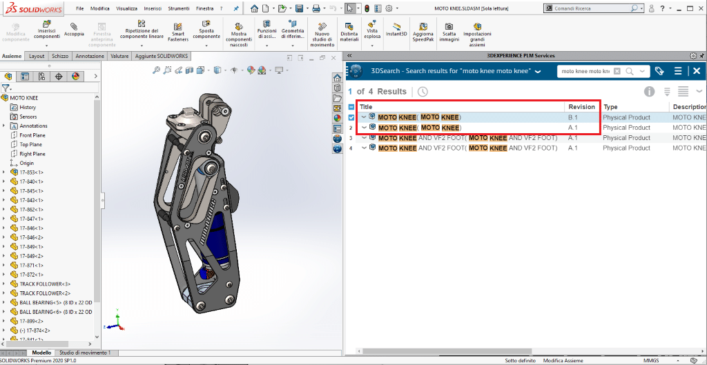 Revisioni di un documento nella Piattaforma 3DEXPERIENCE