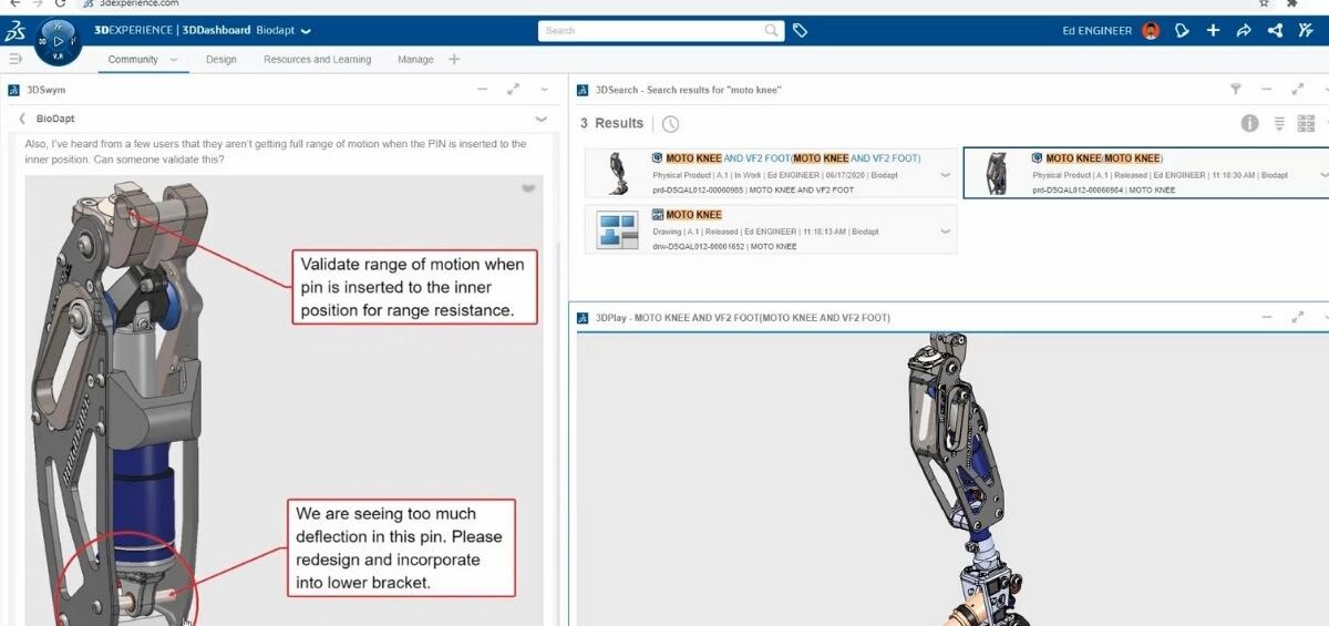 App Community in un progetto di modellazione SolidWorks Nuovamacut