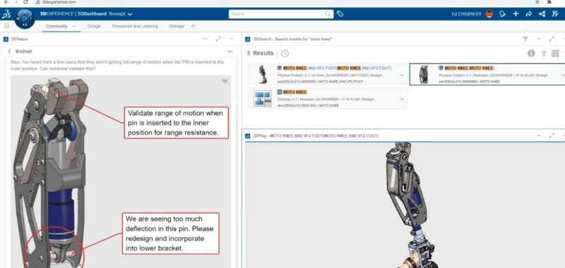 App Community in un progetto di modellazione SolidWorks Nuovamacut