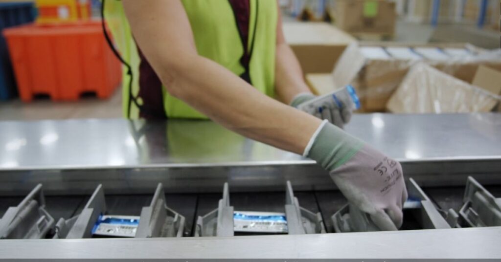 Linea di produzione ad alto volume per ricambi HP