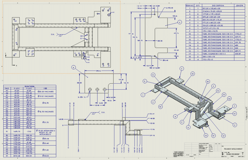 carpenteria solidworks schema ts nuovamacut