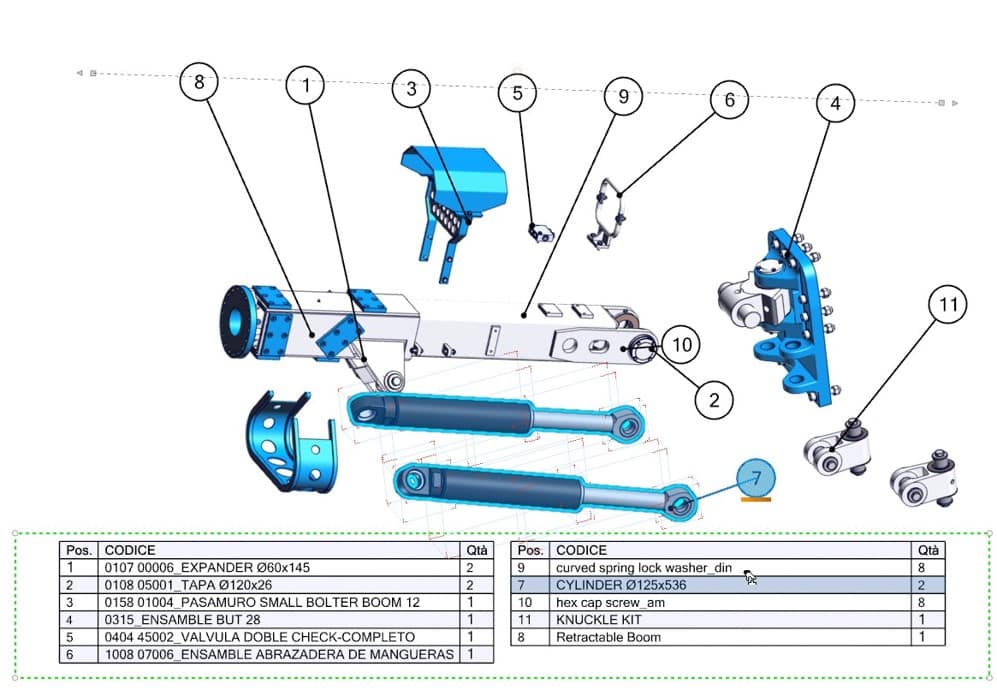 creare una BOM SolidWorks interattiva 10