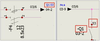 Attributi nello strumento rinvii in electrical