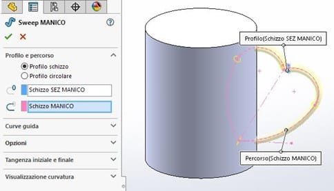 Realizzazione del manico san valentino solidworks blog Nuovamacut