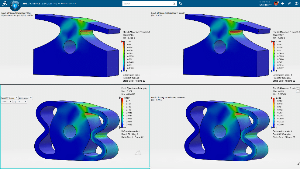 Oltre il tuo CAD SolidWorks come affrontare le sfide di progettazione con 3DEXPERIENCE Works schermata Simulation