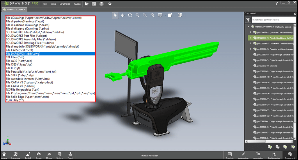 come aprire un file DWG 3