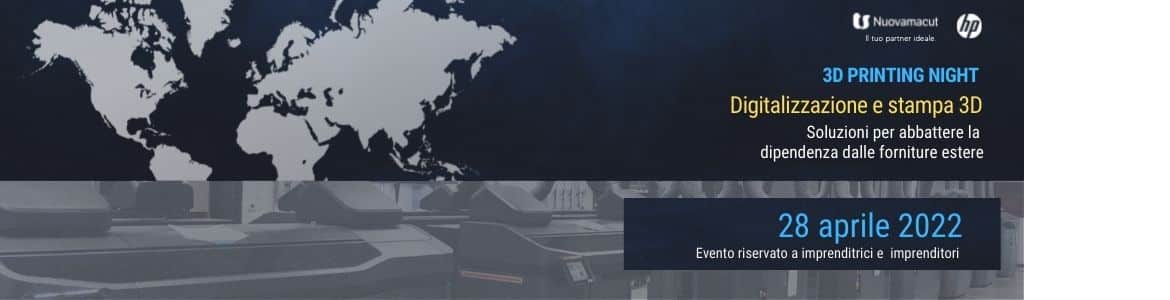 3D printing night aprile