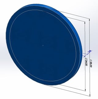 Realizzare un pendaglio ornamentale in stile Star Wars con SolidWorks Realizzazione del corpo del pendaglio