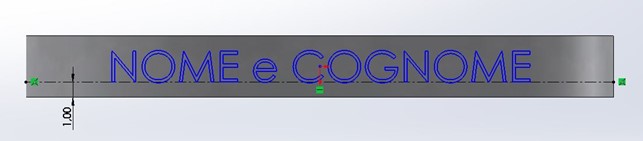 Realizzare un pendaglio ornamentale in stile Star Wars con SolidWorks Realizzazione del foro per lanello 3