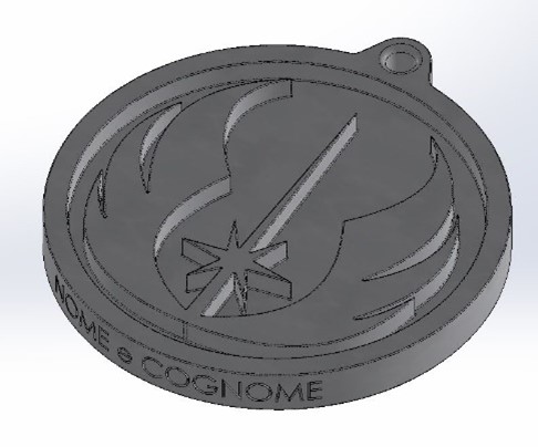 Realizzare un pendaglio ornamentale in stile Star Wars con SolidWorks star wars solidorks