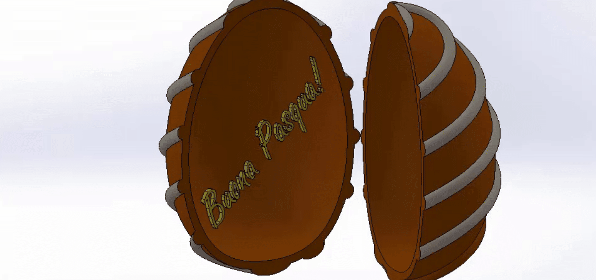 Realizzare un uovo di Pasqua SolidWorks