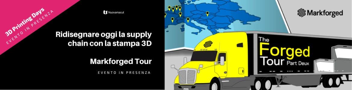 Banner sito Markforged Tour