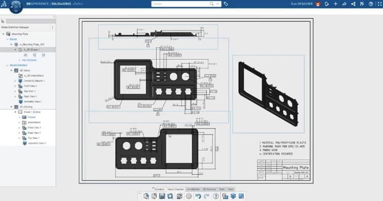 LApp xDefine compresa nel Ruolo Manufacturing Definition Creator