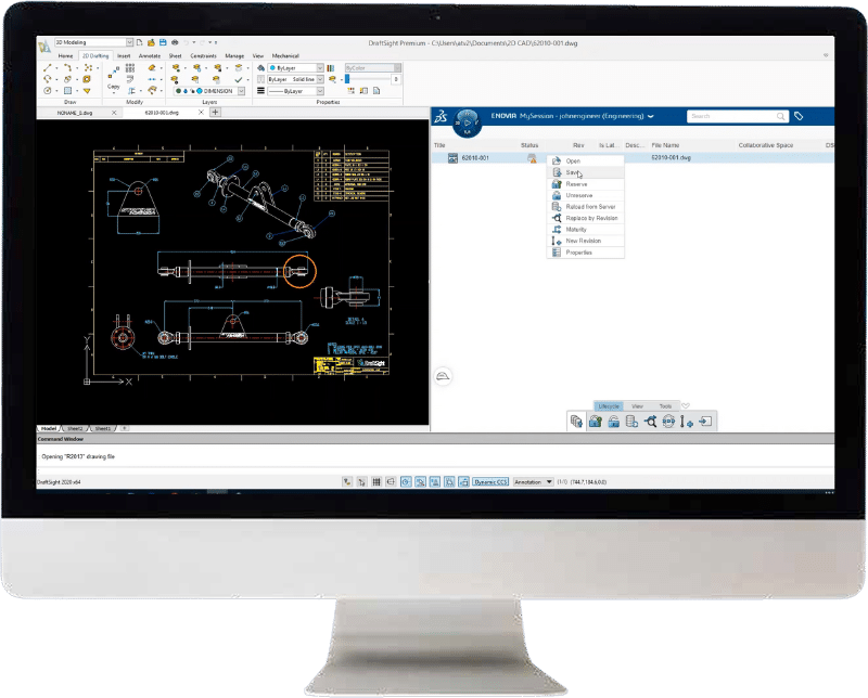 3DEXPERIENCE DraftSight Connects People