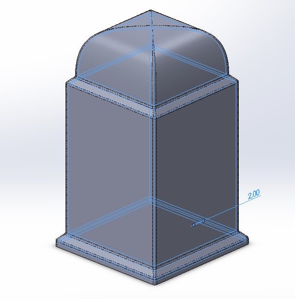 Come realizzare una Lanterna di Natale con SolidWorks in 6 semplici passaggi 7