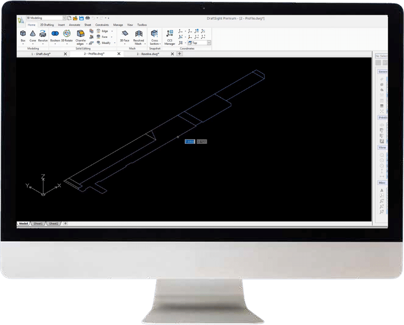 draftsight premium schermo TS Nuovamacut