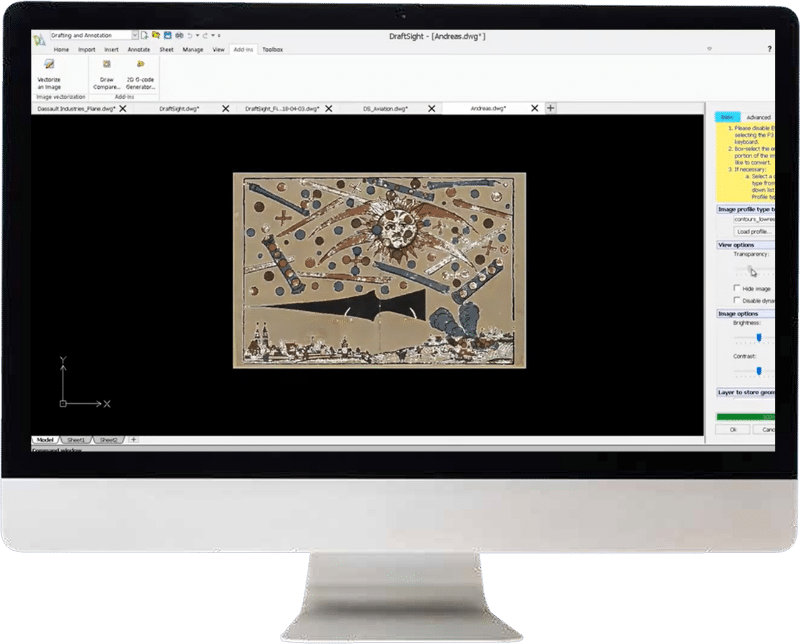 draftsigth progessional TS Nuovamacut