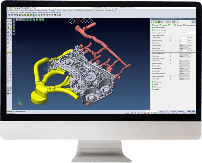 software pressofusione castle