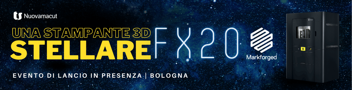 header 1170 x 300 Evento lancio Markforged FX20